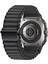 Samsung Galaxy Watch Ultra 47 mm İçin Uyumlu Kayış Kordonu KRD-120 Hasır Örgülü Kordon 1