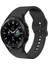 Samsung Galaxy Watch 4 Classic 42MM İçin Uyumlu Krd-50 Silikon Kordon Akıllı Saat Bileklik Kayış 1