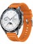 Samsung Gear S3 İçin Uyumlu Kayış Kordonu KRD-102 22 mm Silikon Kordon 1