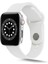 Apple Watch 44MM Için Uyumlu Krd-37 Silikon Kordon Takıp Çıkartılan Çıkartılabilen Kayış 1