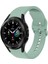 Samsung Galaxy Watch 4 44MM İçin Uyumlu Krd-50 Silikon Kordon Akıllı Saat Bileklik Kayışı Kordonu 1