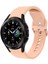 Samsung Galaxy Watch 4 Classic 42MM İçin Uyumlu Krd-50 Silikon Kordon Akıllı Saat Bileklik Kayış 1