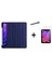 Apple iPad Mini 2021 6. Nesil 8.3 Inç Için Uyumlu Kalem Bölmeli Kılıf + Ekran Koruyucu Cam + Kalem 1