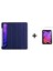 Xiaomi Mi Pad 5 256 GB Için Uyumlu Kalem Bölmeli Standlı Kılıf + Ekran Koruyucu Cam Set 1