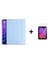 Apple iPad Mini 2021 6. Nesil 8.3 Inç Için Uyumlu Kalem Bölmeli Kılıf + Ekran Koruyucu Cam Set 1