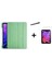 Apple iPad Pro 12.9 2022 5. ve 6. Nesil Için Uyumlu Kalem Bölmeli Kılıf + Ekran Koruyucu Cam + Kalem 1