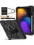 Xiaomi Pad 7 Pro / Pad 7 Kılıf Silikon+Pc Tablet Kılıfı, Kullanışlı Kayış-Siyah / Siyah (Yurt Dışından) 1