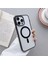Apple iPhone 16 Pro Max Uyumlu Magsafe Wireless Şarj Özellikli Silikon Kamera Çıkıntılı Rema Kılıf 4