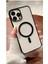 Apple iPhone 16 Pro Max Uyumlu Magsafe Wireless Şarj Özellikli Silikon Kamera Çıkıntılı Rema Kılıf 5