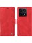 Xiaomi 14T Kılıf Pu Deri Cüzdan Telefon Kapağı Cilt Dokunmatik Duygu-Kırmızı Için (Yurt Dışından) 1