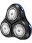Tıraş Makinesi Başlığı, RQ1150 RQ1150X RQ1131 RQ1141 RQ1145 RQ1151 RQ1155 RQ1160 RQ1160X RQ1170 Için Yedek Tıraş Makinesi, Siyah ve Mavi (Yurt Dışından) 1