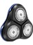 Tıraş Makinesi Başlığı, RQ1150 RQ1150X RQ1131 RQ1141 RQ1145 RQ1151 RQ1155 RQ1160 RQ1160X RQ1170 Için Yedek Tıraş Makinesi, Siyah ve Mavi (Yurt Dışından) 3