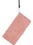 Xiaomi 14T Kılıf Için Kart Pıhtıları Cilt Dokunuşu Pu Deri Telefon Kılıfı Stand-Pembe (Yurt Dışından) 2