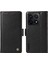 Xiaomi 14T Kılıf Yan Toka Pu Deri Telefon Kapağı Litchi Doku-Siyah Için (Yurt Dışından) 1