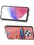 Manyetik Telefon Kılıfı Xiaomi Redmi Için 14C 4G/14R 5g/poco C75 4g Pu Deri Arka Kapak ile Kart Tutucu Halka Standı-Pembe (Yurt Dışından) 2