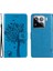 Xiaomi 15 Pro Kılıf Kedi Ağacı Desenli Flip Deri Telefon Kapağı-Mavi (Yurt Dışından) 1
