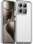 Xiaomi 14T Kılıf Pc+Tpu+Pet Mat Düşme Önleyici Telefon Arka Kapak-Beyaz (Yurt Dışından) 1