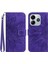 Xiaomi Redmi Note 14 5g Kılıf Ayçiçeği Deri Cüzdan Telefon Kılıfı Bilek Askılı-Koyu Mor (Yurt Dışından) 1