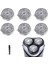 Tıraş Başlığı, Hq9 Yedek Tıraş Bıçakları HQ9070 HQ9080 HQ8240/8260 PT920 8140XL 8150XL 8170XL, Gümüş (Yurt Dışından) 2