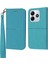 Xiaomi Redmi Note 14 5g Kılıf Dokuma Doku Pu Deri Cüzdan Telefon Kapağı-Mavi Için (Yurt Dışından) 1