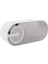 Dijital Saat, Dijital Saatli Taşınabilir Bluetooth Hoparlör Renkli Gece Lambası Çift Alarm Aynalı Subwoofer Beyaz, Beyaz (Yurt Dışından) 5