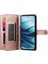 Xiaomi Redmi Note 14 5g/14 4g Kılıf Fermuarlı Cep Cüzdan Deri Telefon Kılıfı Askılı-Pembe (Yurt Dışından) 2