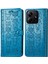 Xiaomi Redmi Note 14 5g Kılıf Deri Cüzdan Çevirme Telefon Kapağı Sevimli Kedi Köpek Desen-Mavi (Yurt Dışından) 1