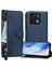 Xiaomi 14T Kılıf Fermuarlı Cebi Çoklu Kart Yuvaları Deri Telefon Kapağı-Mavi Için (Yurt Dışından) 5
