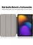 Xiaomi Pad 7 Pro/pad 7 Kılıf Üç Katlı Pu Deri+Tpu+Şeffaf Pc Arka Kapak-Gri (Yurt Dışından) 2