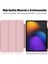 Xiaomi Pad 7 Pro/pad 7 Kılıf Üç Katlı Pu Deri+Tpu+Şeffaf Pc Arka Kapak-Pembe (Yurt Dışından) 2