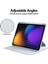 Xiaomi Pad 7 Pro / Pad 7 Kılıfı 360&#176; Döner Pu Deri+Akrilik Tablet Kılıfı (Klavyesiz)-Gök Mavisi (Yurt Dışından) 3