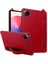 Xiaomi Redmi Pad Se 4g 8.7 Inç Kılıf El Kayışı Deri Tablet Kapağı-Kırmızı (Yurt Dışından) 1