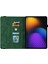 Xiaomi Pad 7 Pro / Pad 7 Kılıf Kart Tutucu Çizilmez Deri Kapak Gül Çiçek Baskı-Pembe (Yurt Dışından) 2