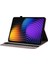 Xiaomi Pad 7 Pro / Pad 7 Kılıf Kart Tutucu Çizilmez Deri Kapak Gül Çiçek Baskı-Pembe (Yurt Dışından) 3