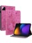 Xiaomi Pad 7 Pro / Pad 7 Kılıf Kart Tutucu Çizilmez Deri Kapak Gül Çiçek Baskı-Gül (Yurt Dışından) 1