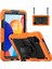 Xiaomi Redmi Pad Se 4g 8.7 Inç Kılıf El Kayışı Pc + Silikon Tablet Kapağı Pet Ekran Koruyucu Ile-Turuncu (Yurt Dışından) 1