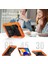 Xiaomi Redmi Pad Se 4g 8.7 Inç Kılıf El Kayışı Pc + Silikon Tablet Kapağı Pet Ekran Koruyucu Ile-Turuncu (Yurt Dışından) 3