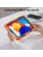 Xiaomi Redmi Pad Se 4g 8.7 Inç Kılıf El Kayışı Pc + Silikon Tablet Kapağı Pet Ekran Koruyucu Ile-Turuncu (Yurt Dışından) 4