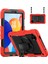 Xiaomi Redmi Pad Se 4g 8.7 Inç Kılıf El Kayışı Pc + Silikon Tablet Kapağı Pet Ekran Koruyucu Ile-Kırmızı (Yurt Dışından) 1