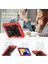 Xiaomi Redmi Pad Se 4g 8.7 Inç Kılıf El Kayışı Pc + Silikon Tablet Kapağı Pet Ekran Koruyucu Ile-Kırmızı (Yurt Dışından) 3