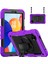 Xiaomi Redmi Pad Se 4g 8.7 Inç Kılıf El Kayışı Pc + Silikon Tablet Kapağı Pet Ekran Koruyucu Ile-Mor (Yurt Dışından) 1