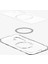Galaxy S25 Kılıf Ultra Hybrid MagFit özellikli Clear White - ACS09002 5