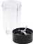 Magic Bullet Için 2x Yedek Çapraz Bıçak + 16OZ Bardak Seti, 250W MB1001 Blender ile Uyumlu Yedek Parçalar (Yurt Dışından) 2