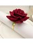 18 Adet/grup Romantik Gül Peçete Halkaları Alaşım Peçete Toka Tutucu Düğün Resepsiyonları Hediyeler Için Tatil Ziyafet Dekorasyon (Yurt Dışından) 5