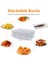3 Katmanlı Hava Fritöz Izgara Rafı Paslanmaz Çelik Airfryer Aracı Pişirme Tepsisi Kavurma Pişirme Rafı Ev Mutfak Fırın Için (Yurt Dışından) 3