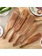 Ahşap Spurtles Seti (10 Adet) - Tik Ahşap Mutfak Aletleri Seti - Karıştırma ve Karıştırma Için Isıya Dayanıklı Yapışmaz Ahşap Tencere Seti (Yurt Dışından) 2