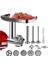 Metal Gıda Öğütücü Eki Kitchenaid Tezgah Mikseri Öğütücü Aksesuarları Sosis Doldurma Tüpleri Kıyma Makinesi Bıçağı (Yurt Dışından) 1