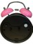 Büyük Boy Nostaljik Pembe Renkli Metal Işıklı Çanlı Çalar Saat 2