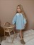 Yigit Butik Dantel Yaka Denim Elbise 1