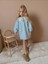 Yigit Butik Dantel Yaka Denim Elbise 2